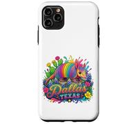 Dallas Texas Fun Colorful Armadillo Novelty Souvenir Case for iPhone 11 Pro Max