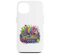 Dallas Texas Fun Colorful Armadillo Novelty Souvenir Case for iPhone 13