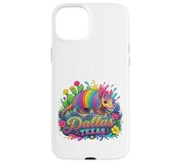 Dallas Texas Fun Colorful Armadillo Novelty Souvenir Case for iPhone 15 Plus