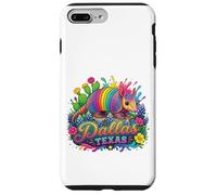 Dallas Texas Fun Colorful Armadillo Novelty Souvenir Case for iPhone 7 Plus/8 Plus
