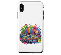 Dallas Texas Fun Colorful Armadillo Novelty Souvenir Case for iPhone XS Max