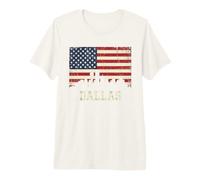 Dallas Tshirt Texas TX 1841 Retro Vintage Trip Vacation USA Premium T-Shirt