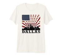Dallas Tshirt Texas TX 1841 Retro Vintage Trip Vacation USA Premium T-Shirt