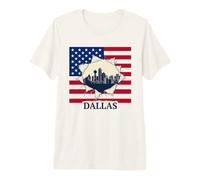Dallas Tshirt Texas TX 1841 Retro Vintage Trip Vacation USA Premium T-Shirt