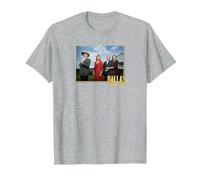 Dallas TV Series Cast T-Shirt, Men, Heather Grey, 3X-Large