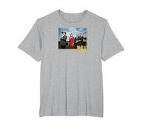 Dallas TV Series Cast T-Shirt, Men's Big and Tall, Heather Grey, 3X Tall
