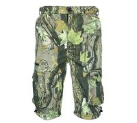 Dallaswear Camo Safari Combat Military Summer Shorts W-30-44 5 Colours!! (30, Gods Country camo)