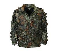 Dallaswear Mossy Oak Break Up Leafy Camo Jacket | Mens Hunting Jacket | Multipocket Fishing Jacket | 3D Appearance Camo Jacket For Outdoor Sports (UK, Alpha, XXL, Regular, Regular, Mossy Oak Break Up)
