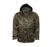Dallaswear Mossy Oak Shadow Grass Men's Camo Anorak Jacket | Men's Camouflage Coat | Fishing & Hunting Jacket | L, Alpha, Regular, Regular