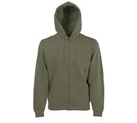 Dallaswear/Stormkloth Adults Camo Combat Zip Hoodies/Hooded Top - 8 Camo Colours to Choose from! (XXXXXL, Hunting Green)
