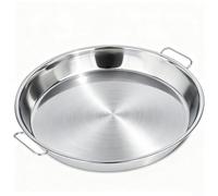 Dallden 13.5" Stainless Steel Drip Pan & Roasting Tray - Replacement Parts for Big Green Egg Large, Weber Kettle Charcoal Grills & Kamado Joe Classic