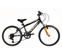 Dallingridge Brave Junior Hardtail Mountain Bike, 20" Wheel - Black/Orange