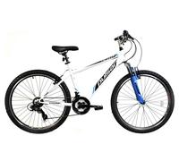 Dallingridge Pulsar Adult's Hardtail Mountain Bike, 26In Wheel - Ice White/Blue
