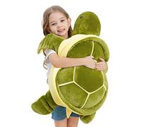 Dalmao 70cm Giant Turtle Plush Toy, Soft Turtle Teddy Pillow, Sea Turtle Stuffed Animals Ocean Tortoise, Gifts for Boys, Girls, Birthday, Easter