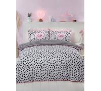Dalmatian Black And White Double Duvet Cover Set