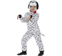 Childs Dalmation Dog Fancy Dress Costume Girls Boys Unisex Outfit by Smiffys