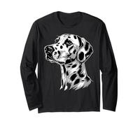 Dalmatian Dog Lover Art Design Dalmatinac Dalmatians Long Sleeve T-Shirt