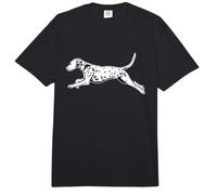 Dalmatian Dog Minimal Comfort Colors Adult Heavyweight T-Shirt