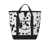 Dalmatian Dog Print Black Spot,Lunch Bags Large Capacity Insulated Tote Bag For Women Men Work Picnic Travel