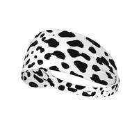 Dalmatian Dog Print Black Spot,Sports Sweatband for Unisex Multi Headband Elastic Exercise Hairband
