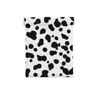 Dalmatian Dog Seamless Pattern Or Cow Skin, Squeeze Top Wallet Women Storage Bag Small Coin Purse Change Pouch