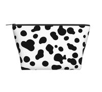 Dalmatian Dog Seamless Pattern Or Cow Skin, Toiletry Pouch Makeup Bag Cosmetic Bag Portable Travel Toiletry Bag