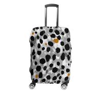 Dalmatian Dog Skin Pattern Luggage Cover Washable Suitcase Protector Anti-Scratch Suitcase Covers Fits 18-32 Inch S