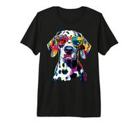 Dalmatian Dog with Sunglasses Love Dalmatinac Dalmatians Premium T-Shirt