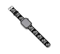 Dalmatian Dogs Soft Silicone Watch Bands Replacement IWatch Straps 38mm 40mm 42mm 44mm
