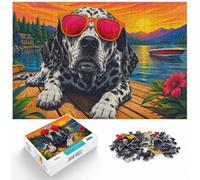 Dalmatian in Sunglasses, Jigsaw for Adults, 1000 Pieces, 1000pcs (75x50cm)