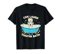 Dalmatian Live Laugh Toaster Bath T-Shirt