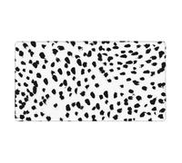 Dalmatian Print,Mouse Pad Large Desk Pad Computer Keyboard Mouse Mat with Non Slip Rubber Base 40 x 70 cm