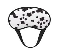 Dalmatian Print Pattern, Full Eye Covers Light Blocking Eye Masks Blackout Sleep Eye Muffs