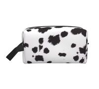 Dalmatian Print PatternLarge Capacity Cosmetic Organizer，Travel Makeup Bag for Women