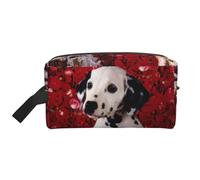 Dalmatian Puppy Print Toiletry Bag for Men, Cosmetic Bag Spacious Capacity Travel Toiletry Bag for Women