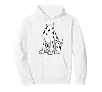 Dalmatian Shirt Adult Men Women Kids Dalmatian Costume Pullover Hoodie