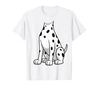 Dalmatian Shirt Adult Men Women Kids Dalmatian Costume T-Shirt