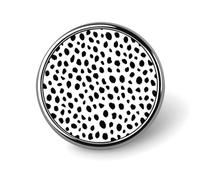 Dalmatians Dog Print Novelty Pin Badge Lapel Pin Brooch Badge Tie Jewelry Decor for Hats Jackets Shirts