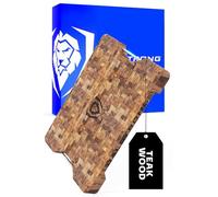 DALSTRONG Massive XL Cutting Board - Lionswood End-Grain Teak - 25" x 18" - Steel Carrying Handles - Gift Packaging Serving Board - Large Cutting Boards for Kitchen - Meat Cutting Board - Two Sizes