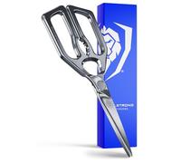 DALSTRONG Professional Kitchen Scissors - 420J2 Japanese Stainless Steel - Ambidextrous Kitchen Shears - Detachable - Heavy Duty Sharp Blade - Vegetable, Meat, Pizza Scissors - Food Stain Resistant