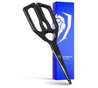 DALSTRONG Professional Kitchen Scissors - Black 420J2 Japanese Stainless Steel - Ambidextrous Kitchen Shears - Detachable - Heavy Duty Sharp Blade - Vegetable, Meat, Pizza Scissors