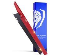DALSTRONG Slicing & Carving Knife - 12" - Shadow Black Series - Red Edition - Red Titanium Nitride Coated - High Carbon - 7CR17MOV-X Vacuum Treated Steel - Sheath - NSF Certified