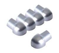 Dalsys 5X Outer Corner Quarter-Round Profile 8mm Gloss Chrome