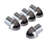 Dalsys 5X Outer Quarter-Round Profile 12.5mm Polished Stainless Steel