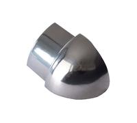 Dalsys Outer Corner Quarter-Round Profile 10mm Polished Stainless Steel