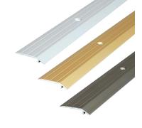 Dalsys Transition Profile Height Compensation 3.5 mm 90cm x 30mm for screwing Including Fastening Material, Made of Aluminum, Champagne