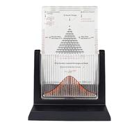 Dalton Board - Desk Galton Board for Effective Statistical Law Demonstration, Physics Lab Teaching Tool, Probability Model with Bell Curve