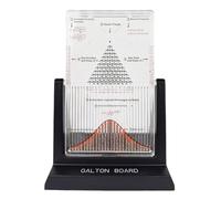 Dalton Board/Galton Board, Desk Experiment Model, with Bell Curve, Effective Statistical Law Demonstration, for Random Distribution