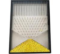 Dalton Board, Galton Board Desk Toy, Experimental Model for Demonstration Of Random Phenomen, Effective Statistical Law Demonstration, for Physical School Teaching