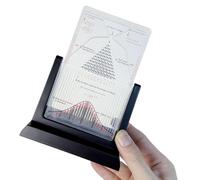 Dalton Board/Galton Board, Galton Normal Distribution Model, Effective Statistical Law Experiment Tool, Galton Board Desk Toy, Probability Demonstration Model, for Physical School Laboratory Teaching